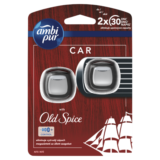 Ambi Pur Car Jaguar Old Spice 2 x 2ml