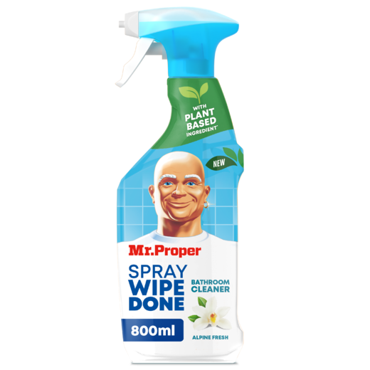  Mr. Proper Bathroom Alpine Fresh Wipe Done Spray